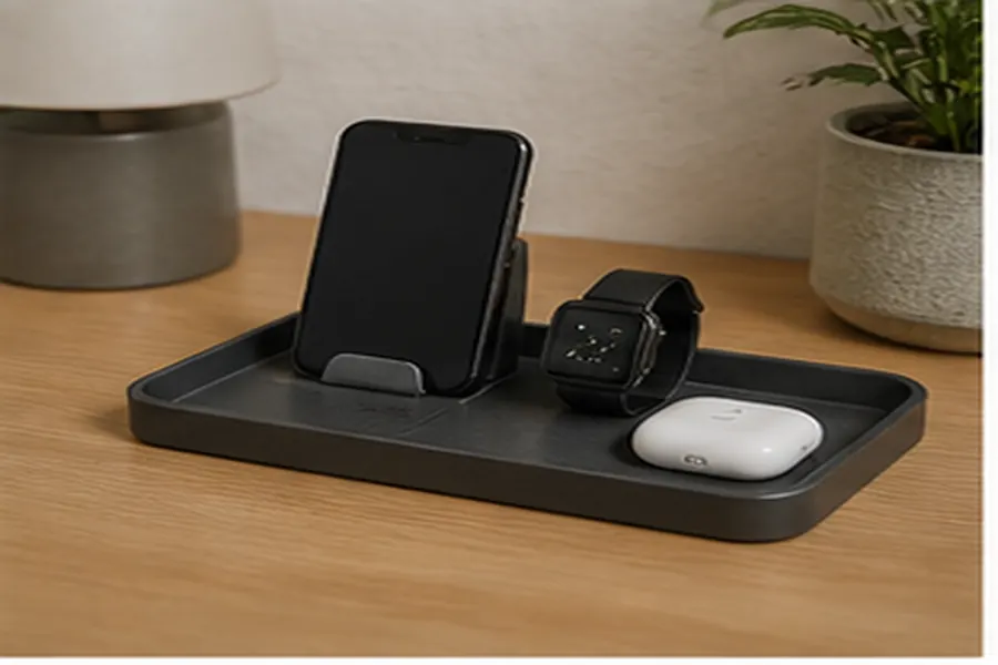 Supporting workspace example for home office task lighting